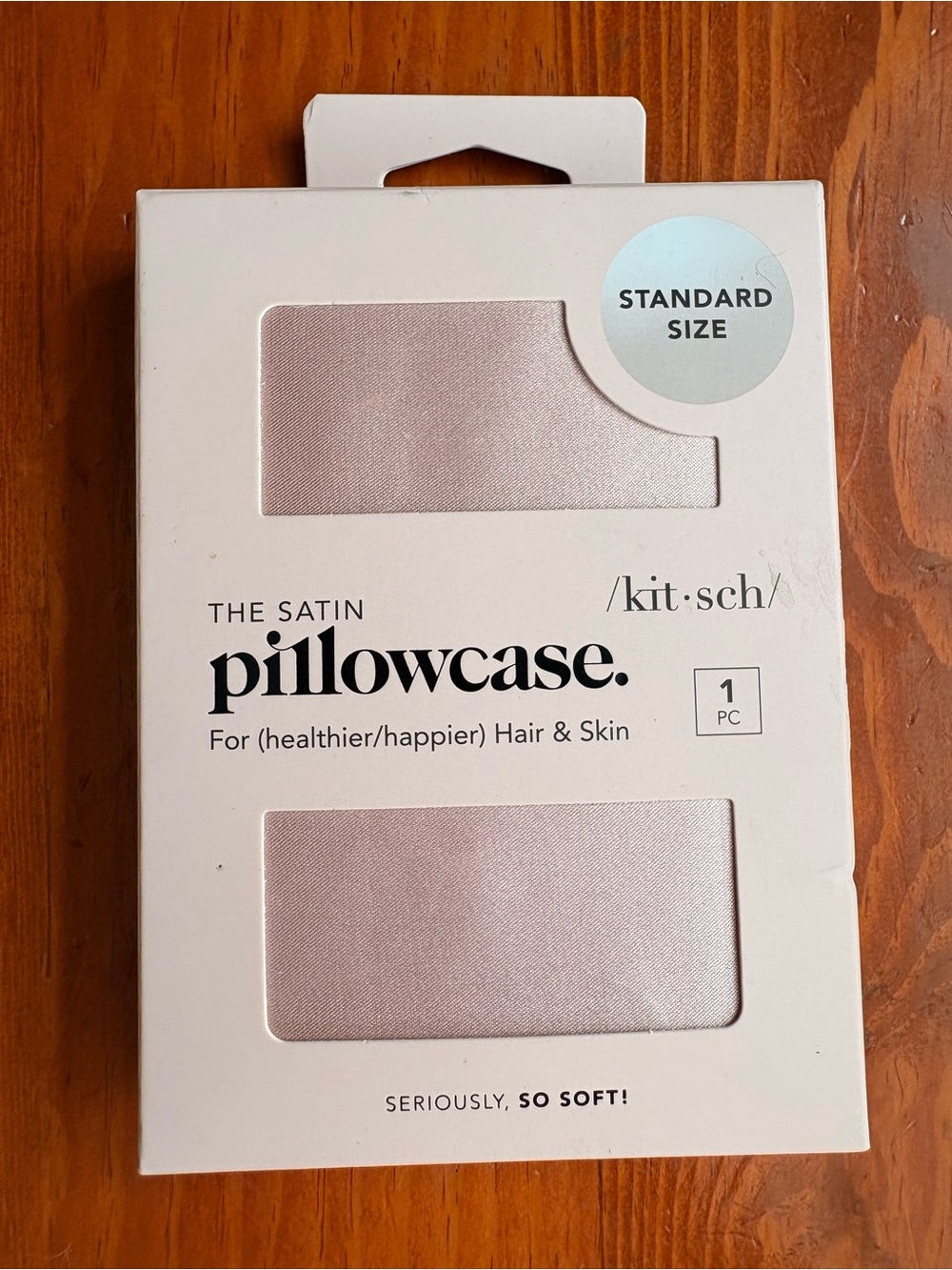 Kitsch Satin Pillowcase for Kids - Blush